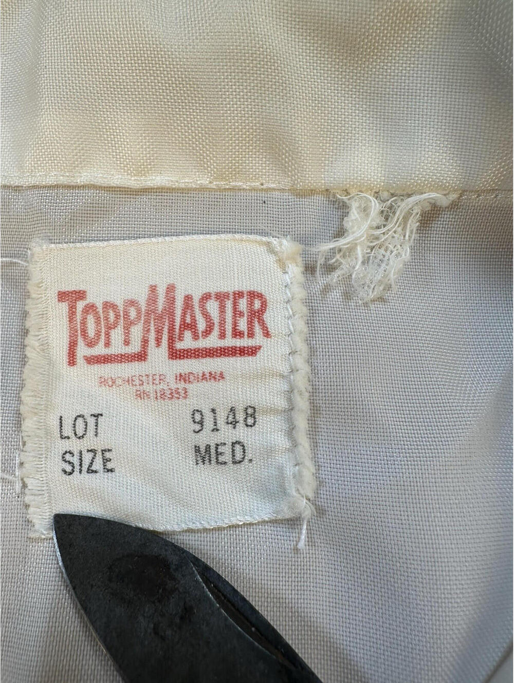 vintage 60's TOPPMASTER racing stripe JACKET patches LETTERING color guard WOW!! - Picture 10 of 16